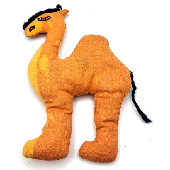 CAMELS Vintage Miniatures Lot of 5 Mixed Media 4-10" Hand Crafted - Picture 2 of 12